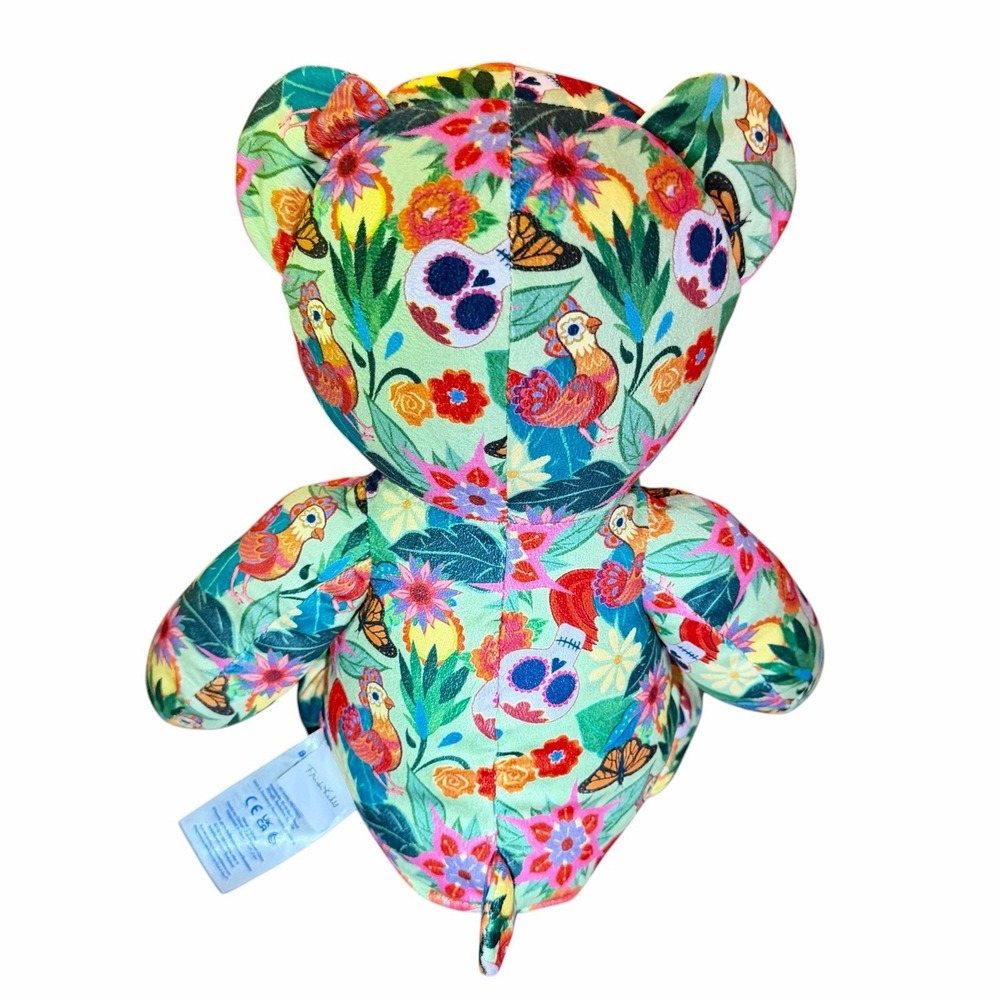 Build-A-Bear Frida Kahlo Icon Collage Teddy Bear 12" Without Headband - Picture 6 of 16